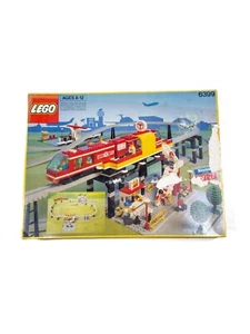 VTG Lego 6399: Airport Shuttle BOX ONLY With Inner Cover & Main Box ‘READ’ - Picture 1 of 12