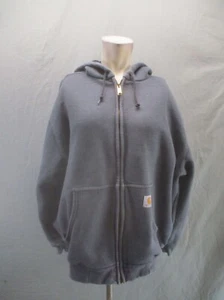 Giacca uomo Carhartt taglia L misto cotone full zip tasca utility outdoor 626 - Foto 1 di 9