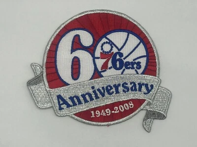 Parche 60 aniversario Philadelphia 76ers 1949-2008 Foto 1 de 4