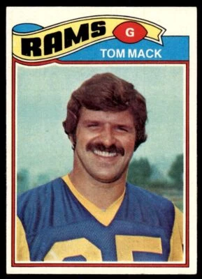 1977 Topps Tom Mack Football Cards #265 - Image 1 of 2