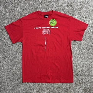 NWT Vintage 2006 Nintendo Shirt Mens L Red Gamecube Promo Controller Video Game - Picture 1 of 7