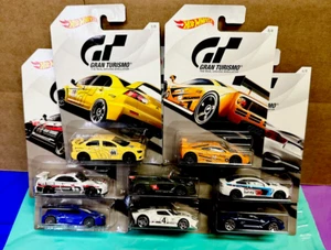 Hot Wheels Gran Turismo 2018 Complete Set Of 8 Skyline BMW EVO McLaren Corvette - Picture 1 of 16