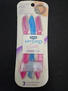 Maquinillas de afeitar desechables Schick Hydro Silk retoque 3 piezas (paquete de 2)- nuevas- envío gratuito - Imagen 1 de 2