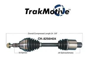 CH-8256HDX TrakMotive CV Half Shaft Axle Front LH RH Left Right for Ram 12-21 - Picture 1 of 3
