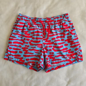The North Face Class V Short Damengröße Medium rot blau Taschen Shorts neu ohne Etikett - Bild 1 von 15
