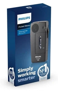 Philips Classic 388 Pocket Memo Mini-Cassette grabadora de dictado - Imagen 1 de 10
