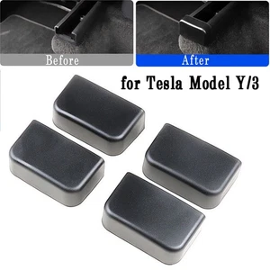Rear Seat Slide Rail Rubbers For For For For Tesla Model Y Anti Kick Design - Picture 1 of 12
