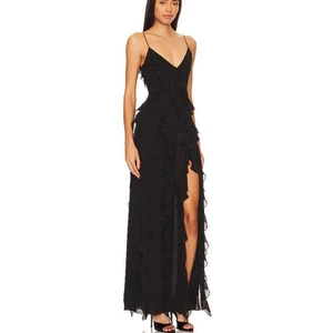NBD Revolve Nehna Kleid Schwarz Maxi Größe Small - Bild 1 von 9