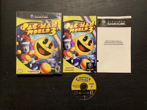 Pac-Man World 3 (Nintendo GameCube, 2005) CIB Complete + Manual Tested & Works! - Picture 1 of 20