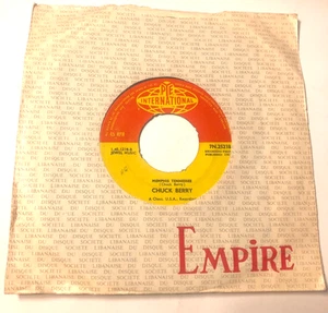 Chuck Berry 7" Record 45 Memphis Tennessee / Let It Rock UK import - Picture 1 of 5