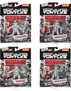 TMNT Teenage Mutant Ninja Turtles Black & White Comic Book Figuren X4 Comic Book - Bild 1 von 10