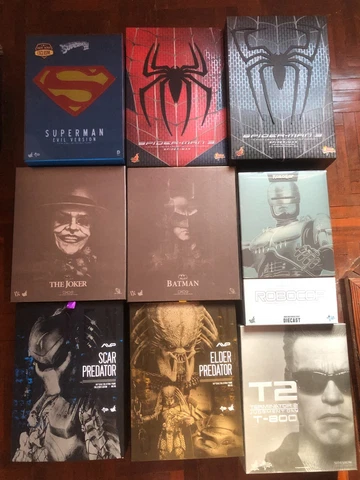1/6 Hot Toys Batman Terminator Predator Star Wars Empty Box for Action Figure Cover