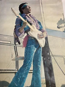 Poster concerto vintage 1974 Jimi Hendrix del Joker circa 23x35 - Foto 1 di 6