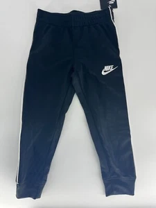Nike little Boy's Athletic Pants Black 86G343 Size 4 - Picture 1 of 5