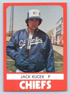 Jack Kucek 1980 TCMA Syracuse Chiefs