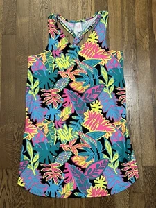 Cat & Jack Girl's Size XL (14) Floral Printed Cover Up Dress - Picture 1 of 7