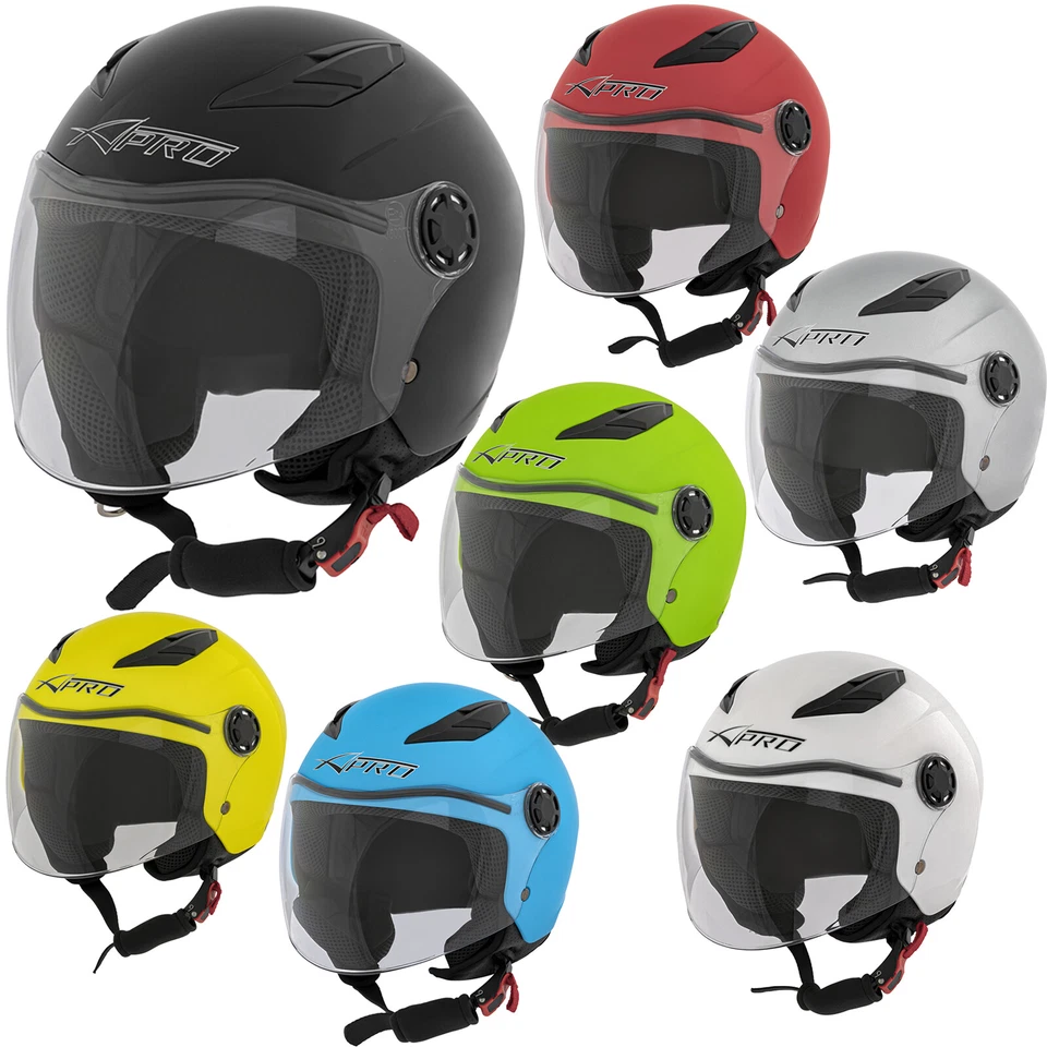 Casco Scooter Moto Ragazzo Bambino Protettivo ECE 22 06 Certificato Omologato - Immagine 1 di 3