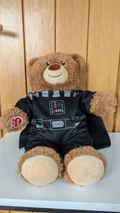 BAB Star Wars Darth Vader Build-A-Bear Workshop Plush With Attached Cape 18" - Picture 1 of 9