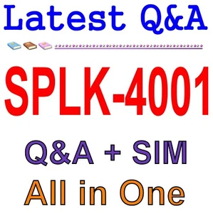 Best Exam Practice Material for SPLK-4001 Exam Q&A - Picture 1 of 1