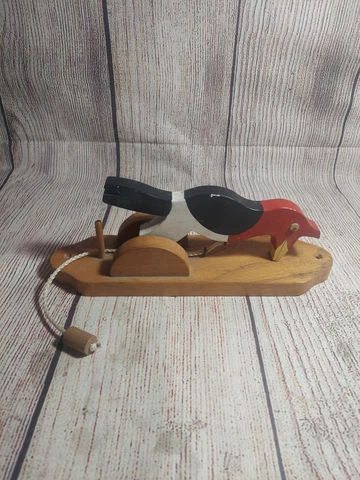 Solid Wood Woodpeaker Door Knocker Cover