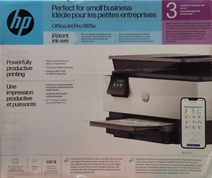 HP OfficeJet Pro 9125e Wireless Color All-In-One Inkjet Printer BRAND NEW SEALED - Picture 1 of 5