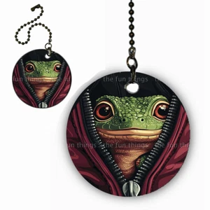 2 x Whimsical Lizard Ceiling Fan Lighting Pull Chain Fan Extension Chain - Picture 1 of 11