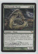 2008 Magic: The Gathering - Shadowmoor Witherscale Wurm #134 0a1