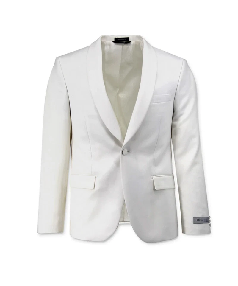 Ike Behar Men's Slim Fit Light Ivory Dinner Jacket - Image 1 of 1