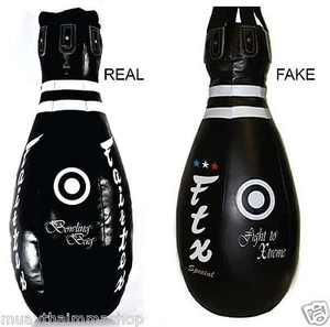 UNFILL Genuine Fairtex Punching Heavy Bag Bowling Bag Design HB10 MMA EQUIPMENT - Picture 1 of 9