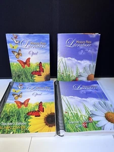 Mosdos Press Literature Opal 1 & 2 Textbooks Teachers Editions ￼ Sunflower Daisy - Bild 1 von 6
