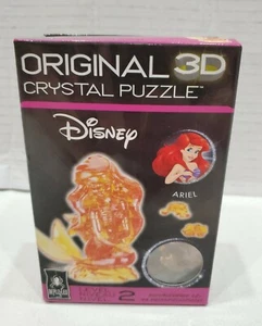 BePuzzled ARIEL Disney The Little Mermaid Original 3D Orange Crystal 44pc Puzzle - Picture 1 of 4