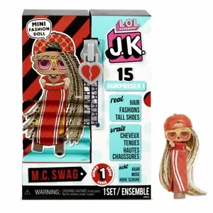 L.O.L. Sorpresa! JK M. C. Swag Mini Fashion Doll con 15 sorprese - Foto 1 di 2