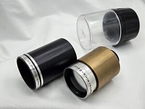 2 Objektive: Astro Kino Color IV f/1,5 65mm & Meopta Meostigmat objektiv 1,3/35