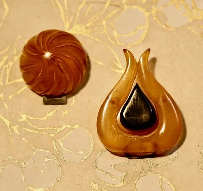 Piezas de hebilla de baquelita vintage Foto 1 de 4