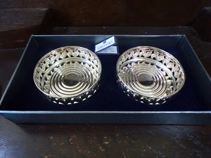 Decoración de uva avance par soporte para botellas plato para botellas plata auténtica 800 EXCELENTE - Imagen 1 de 8