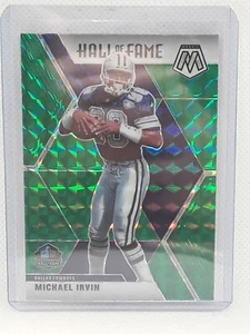 Michael Irvin 2020 Panini Mosaic Football - #289 GREEN REACTIVE - Dallas Cowboys - Picture 1 of 2