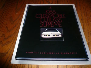 Folleto Oldsmobile Cutlass Supreme Sales 1988 - vintage - Imagen 1 de 4