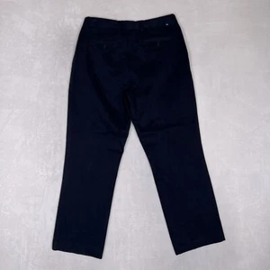 Chaps Chino Pants Mens Size 34x30 Navy Blue Regular Straight Fit Casual - Picture 1 of 11