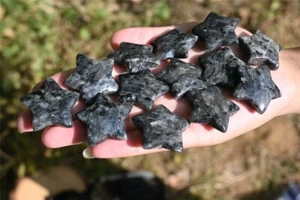 1 pieza estrella de espectrolito natural estrella de cinco puntas - Imagen 1 de 5