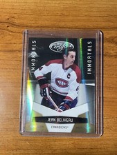 Jean Beliveau 10-11 Certified Immortals Mirror Gold 21/25 #155 Canadiens HOF 
