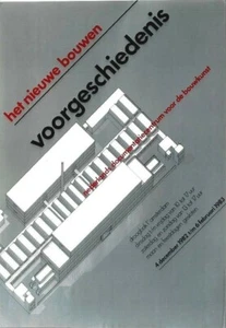 Original vintage poster DUTCH ARCHITECTURE HISTORY EXPO 1982 - Picture 1 of 1