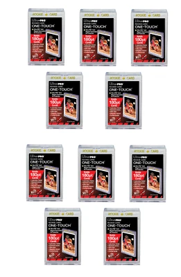 (10-Pack) Ultra Pro One Touch 180pt GOLD ROOKIE Magnetic Trading Card Holder - Image 1 of 2