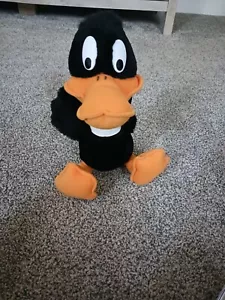 1993 Daffy Duck 12” Brown Plush Stuffed Animal 24K Company Vintage Warner Bros - Picture 1 of 9