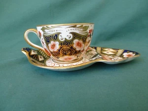 Vintage Aynsley Traditional Imari Teetasse und Untertasse mit Teebeutelhalter - Bild 1 von 12