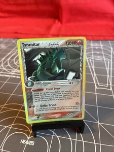 Vintage 2005 Pokemon Tyranitar Delta Species 16/113 Reverse Holo Karte HP - Bild 1 von 14