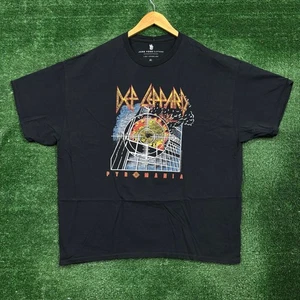 Def Leppard Pyromania Rock Band T-Shirt Size Extra Large - Picture 1 of 4
