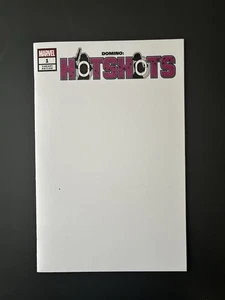 Domino Hotshots 1 Blank Sketch Variante Marvel Comics - Bild 1 von 2