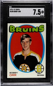 1971-72 Topps - Bobby Orr #100 - Set Break No PSA SGC 7,5 NM+ sembra perfetto - Foto 1 di 3