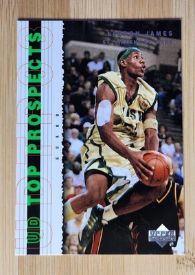 2003-04 Upper Deck UD Top Prospects Lebron James Rookie Card #3 - Image 1 of 2