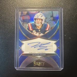 2024 Select Hunter Henry Blue Select Signatures Auto /99 #SSP-HHY Color Match! - Picture 1 of 2